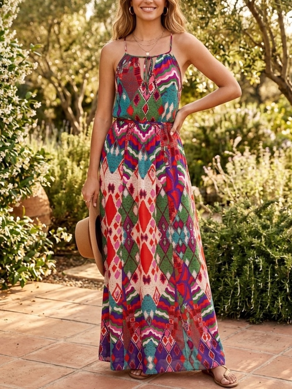Anthropologie Tarana Maxi Dress by Maeve Maxi Dress size 4